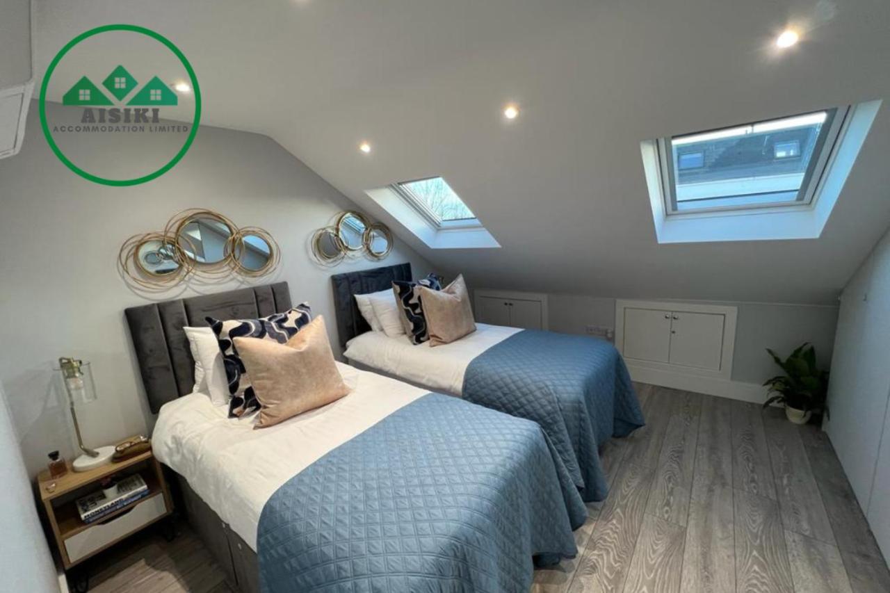 Aisiki Apartments At Stanhope Road, North Finchley, Airconditioned Multiple 2 Or 3-Bedroom, Pet-Friendly Duplex Flats, King Or Twin Beds, Airconditioned & Free Wi-Fi Extérieur photo